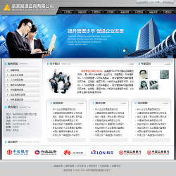 模板网站-企业管理咨询公司网站