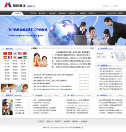 模板网站-翻译公司网站